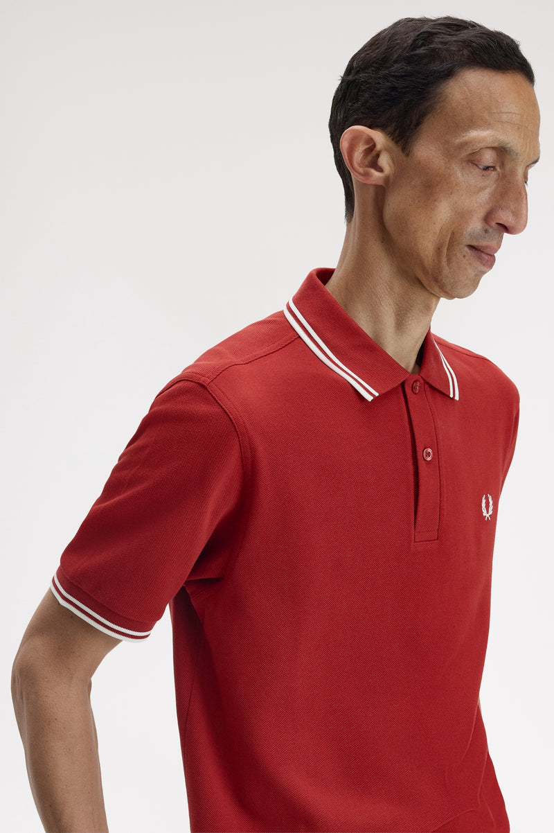 TWIN TIPPED FRED PERRY SHIRT