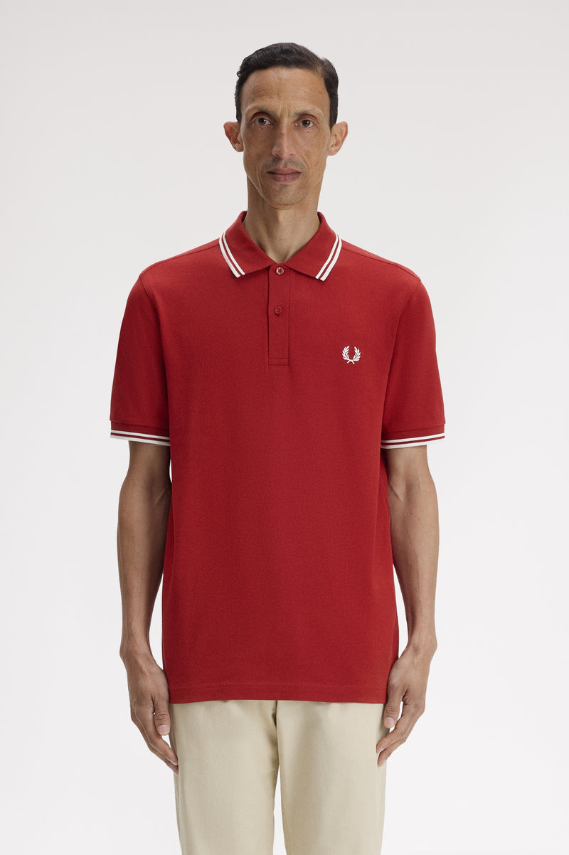 TWIN TIPPED FRED PERRY SHIRT