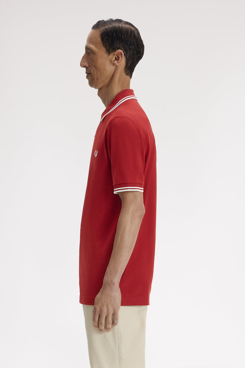 TWIN TIPPED FRED PERRY SHIRT
