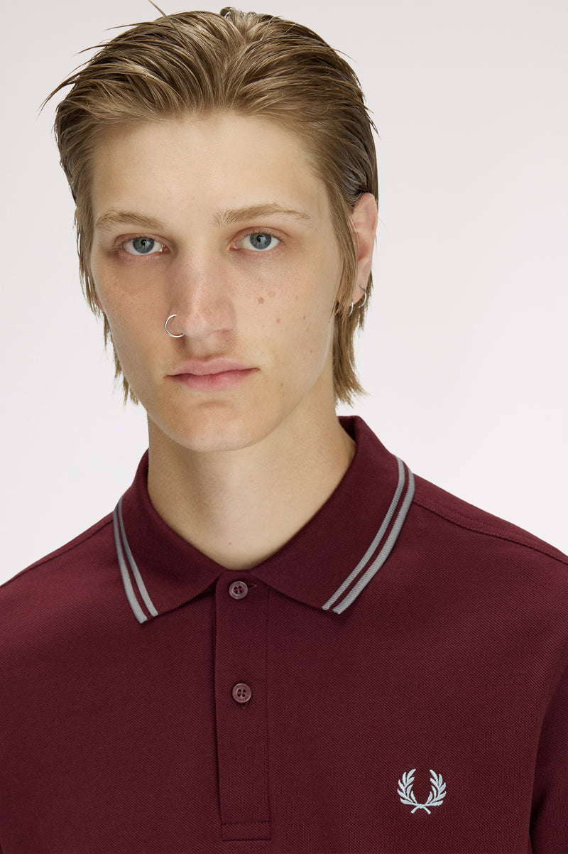 TWIN TIPPED FRED PERRY SHIRT