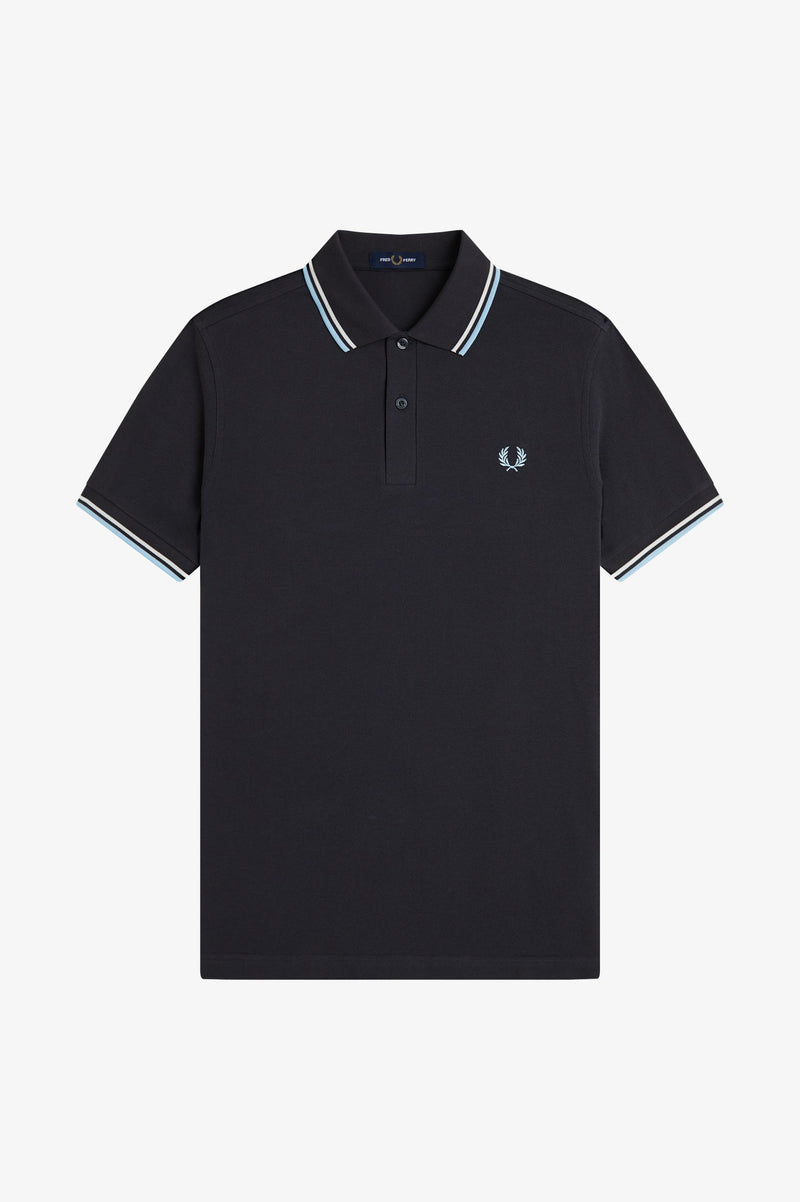 TWIN TIPPED FRED PERRY SHIRT