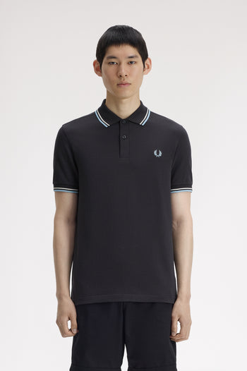 TWIN TIPPED FRED PERRY SHIRT
