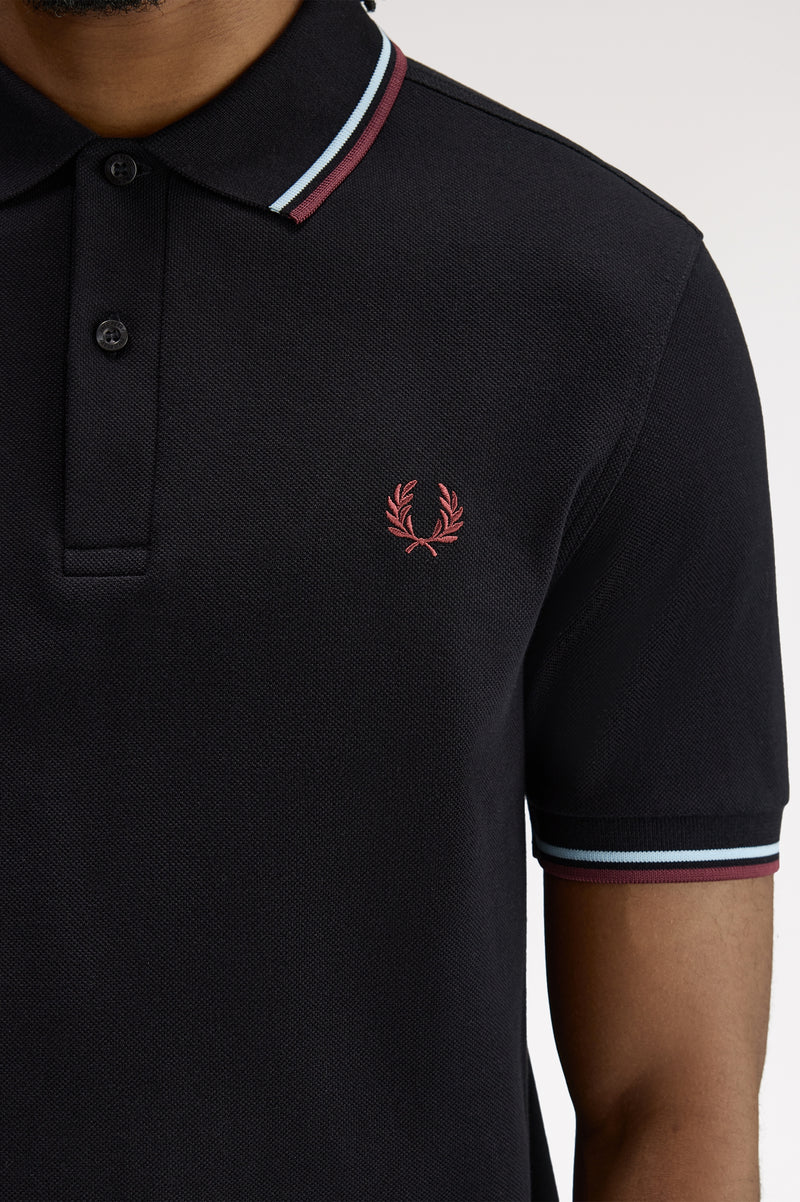 TWIN TIPPED FRED PERRY SHIRT