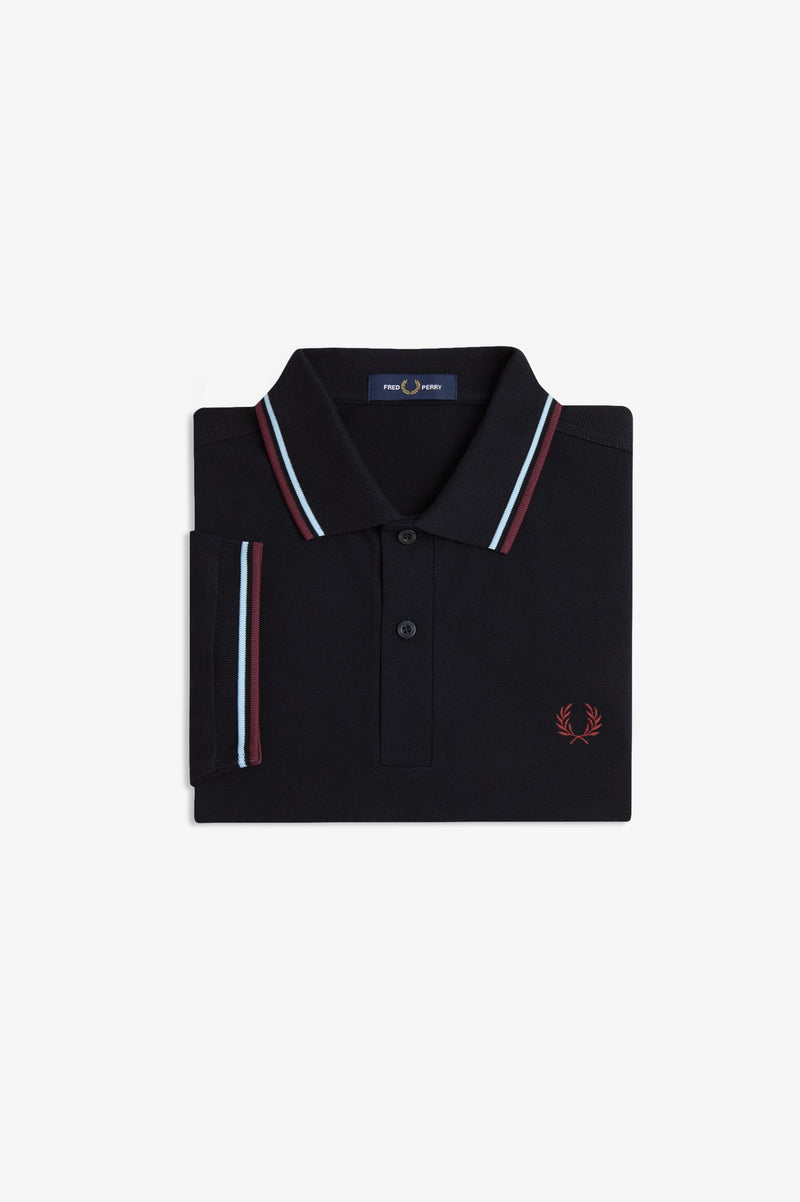 TWIN TIPPED FRED PERRY SHIRT