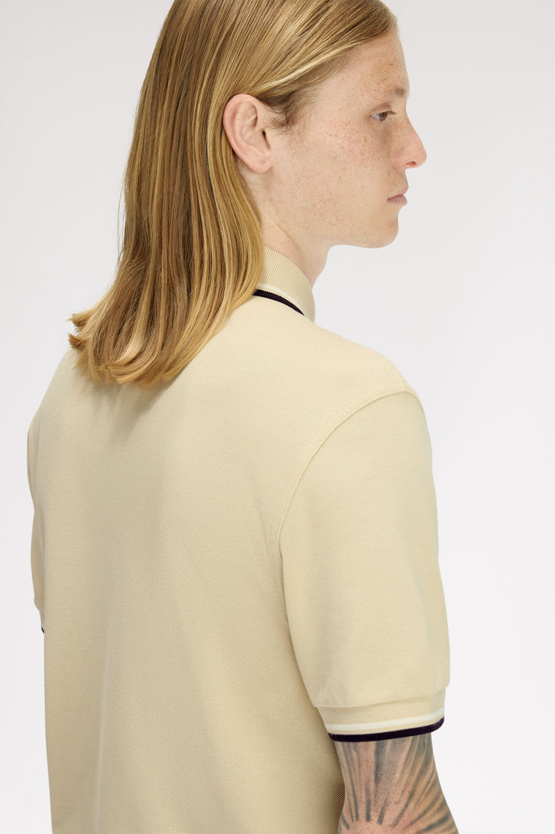 TWIN TIPPED FRED PERRY SHIRT