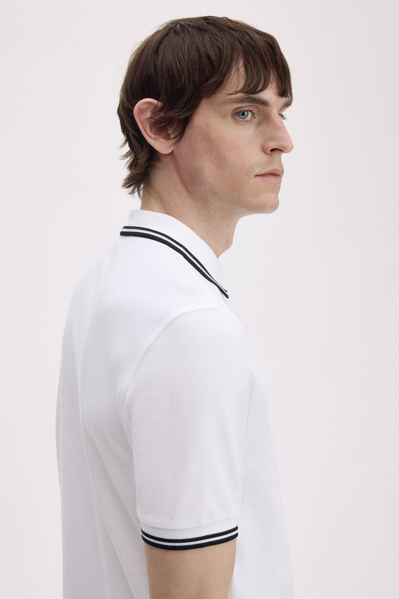TWIN TIPPED FRED PERRY SHIRT