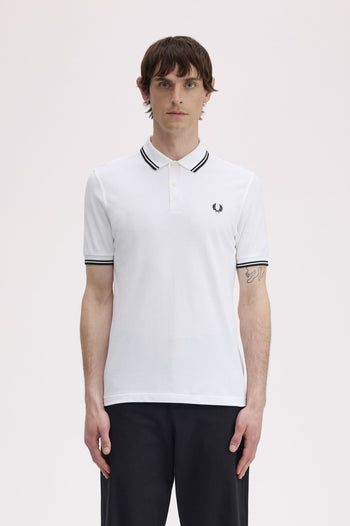 TWIN TIPPED FRED PERRY SHIRT