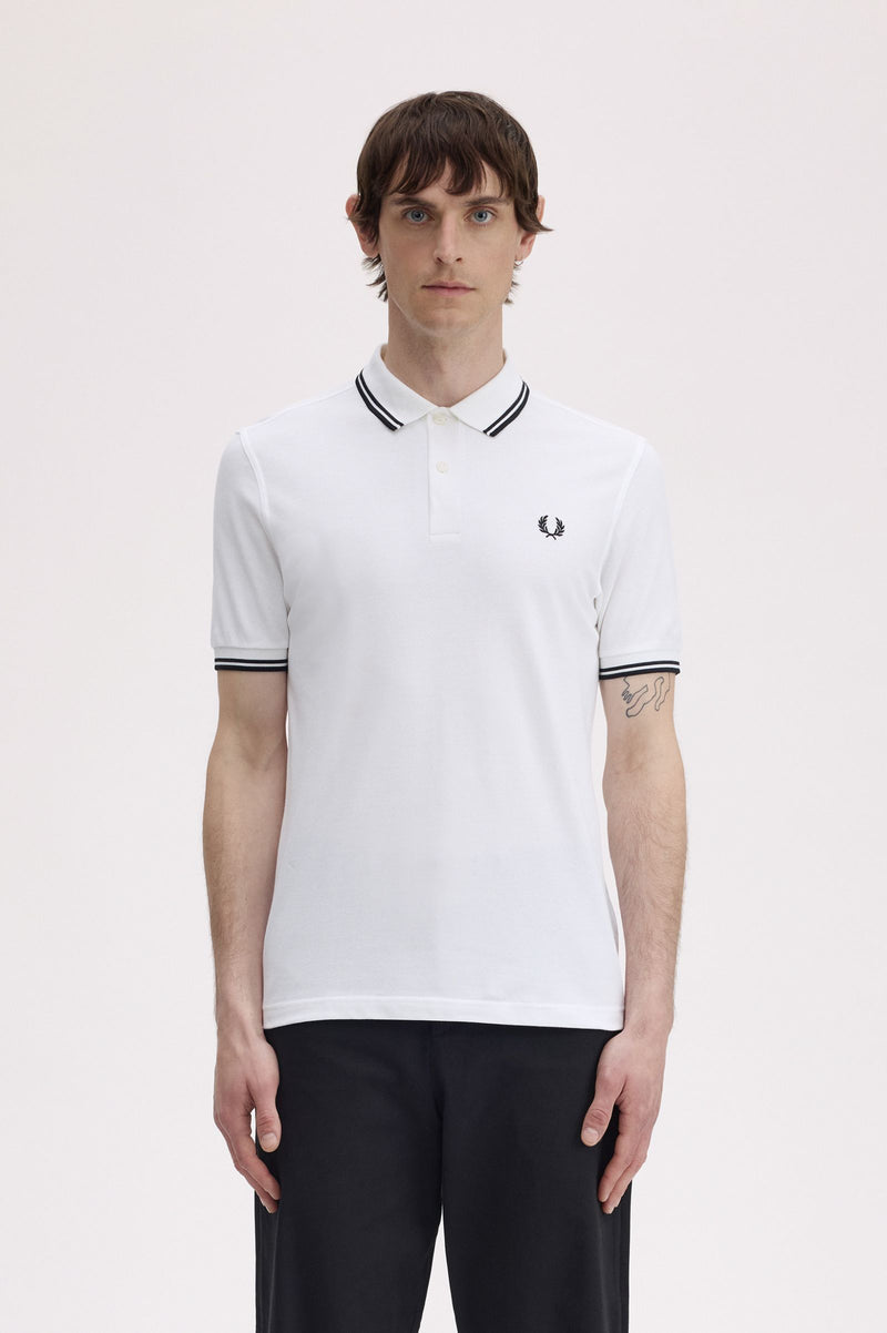 TWIN TIPPED FRED PERRY SHIRT