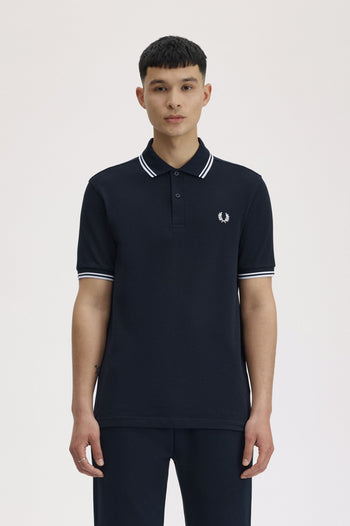 TWIN TIPPED FRED PERRY SHIRT