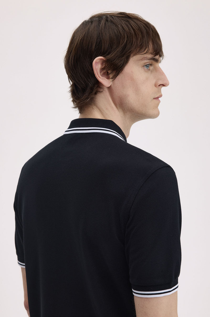 TWIN TIPPED FRED PERRY SHIRT