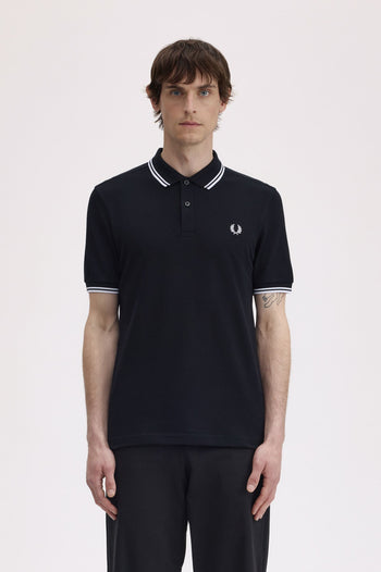 TWIN TIPPED FRED PERRY SHIRT