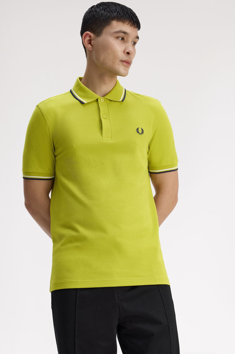 TWIN TIPPED FRED PERRY SHIRT