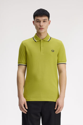 TWIN TIPPED FRED PERRY SHIRT