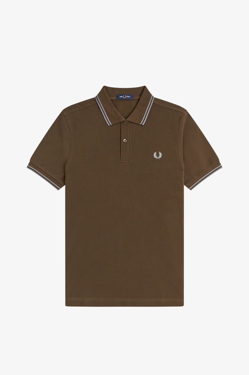 TWIN TIPPED FRED PERRY SHIRT