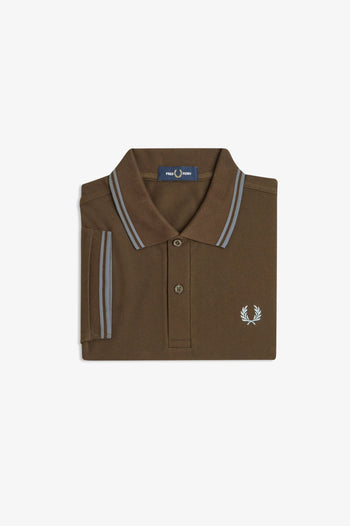 TWIN TIPPED FRED PERRY SHIRT