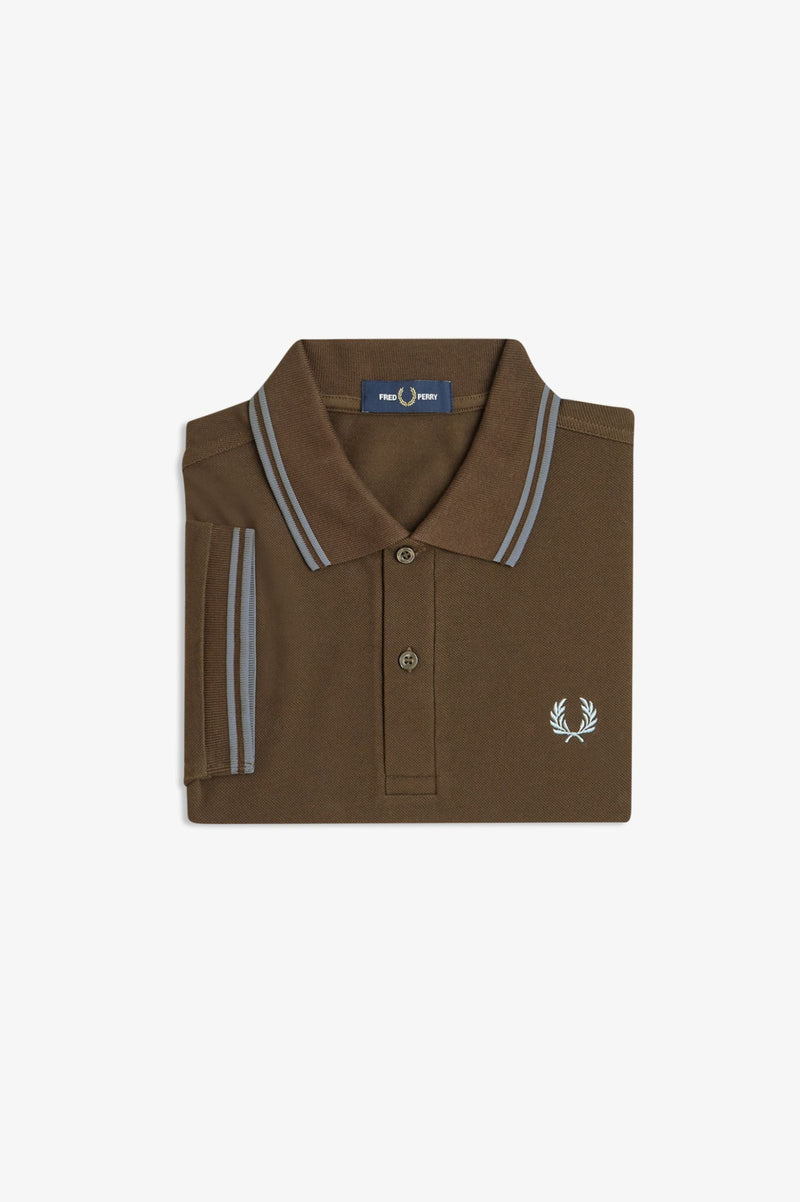 TWIN TIPPED FRED PERRY SHIRT