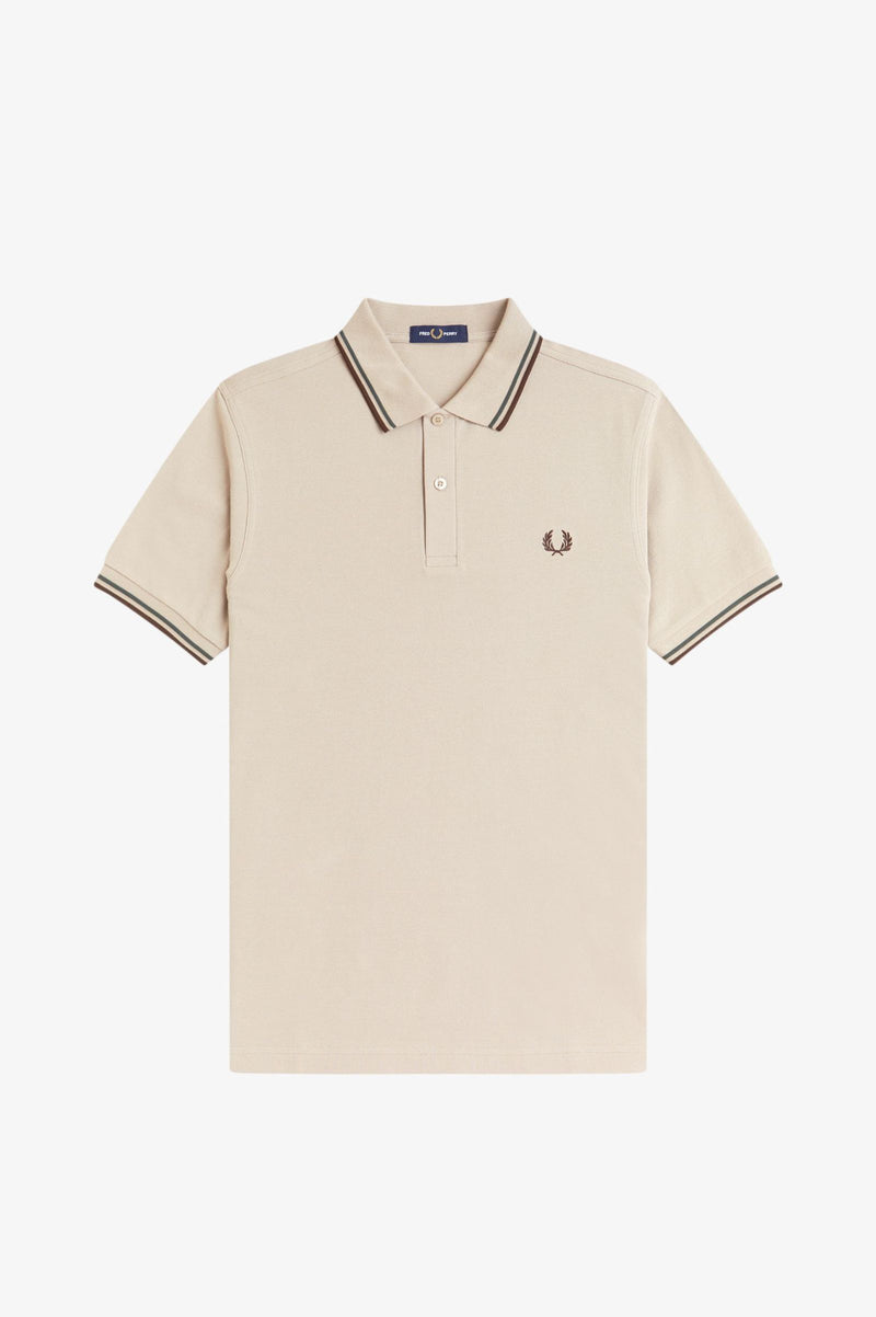 TWIN TIPPED FRED PERRY SHIRT