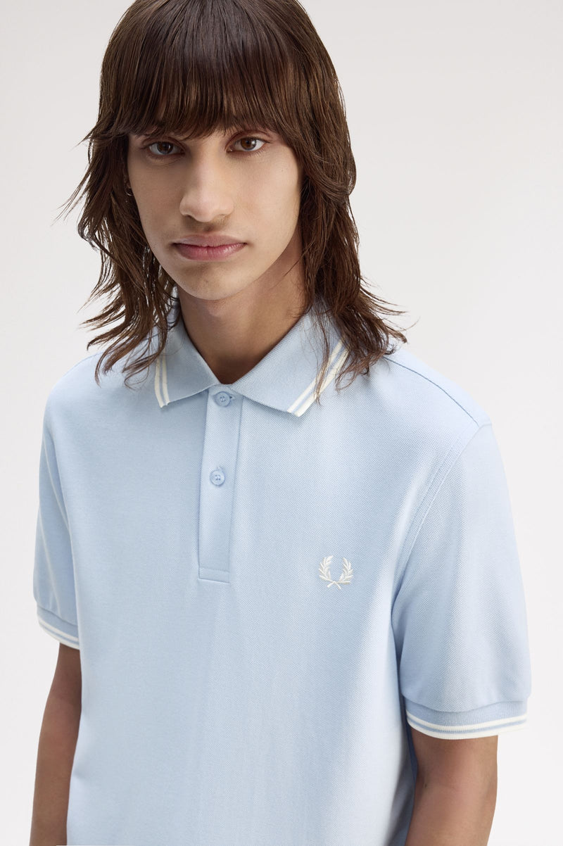 TWIN TIPPED FRED PERRY SHIRT