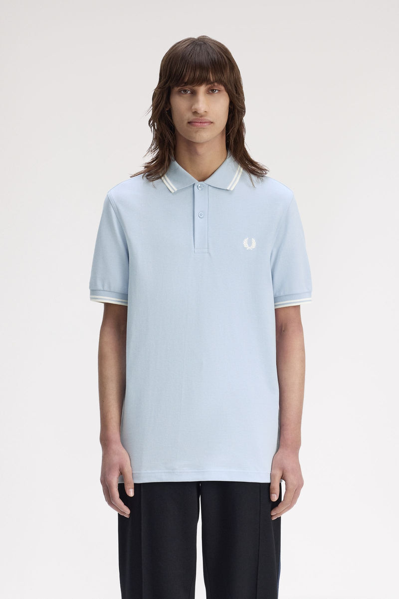 TWIN TIPPED FRED PERRY SHIRT