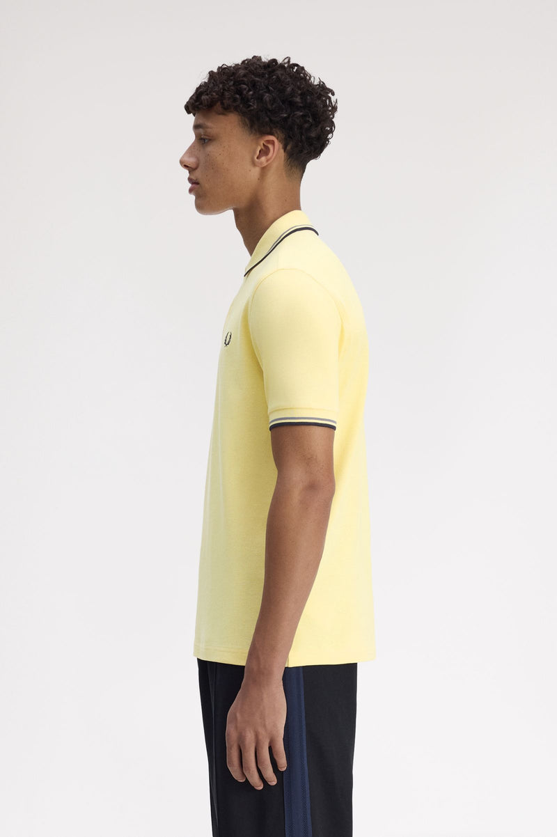 TWIN TIPPED FRED PERRY SHIRT