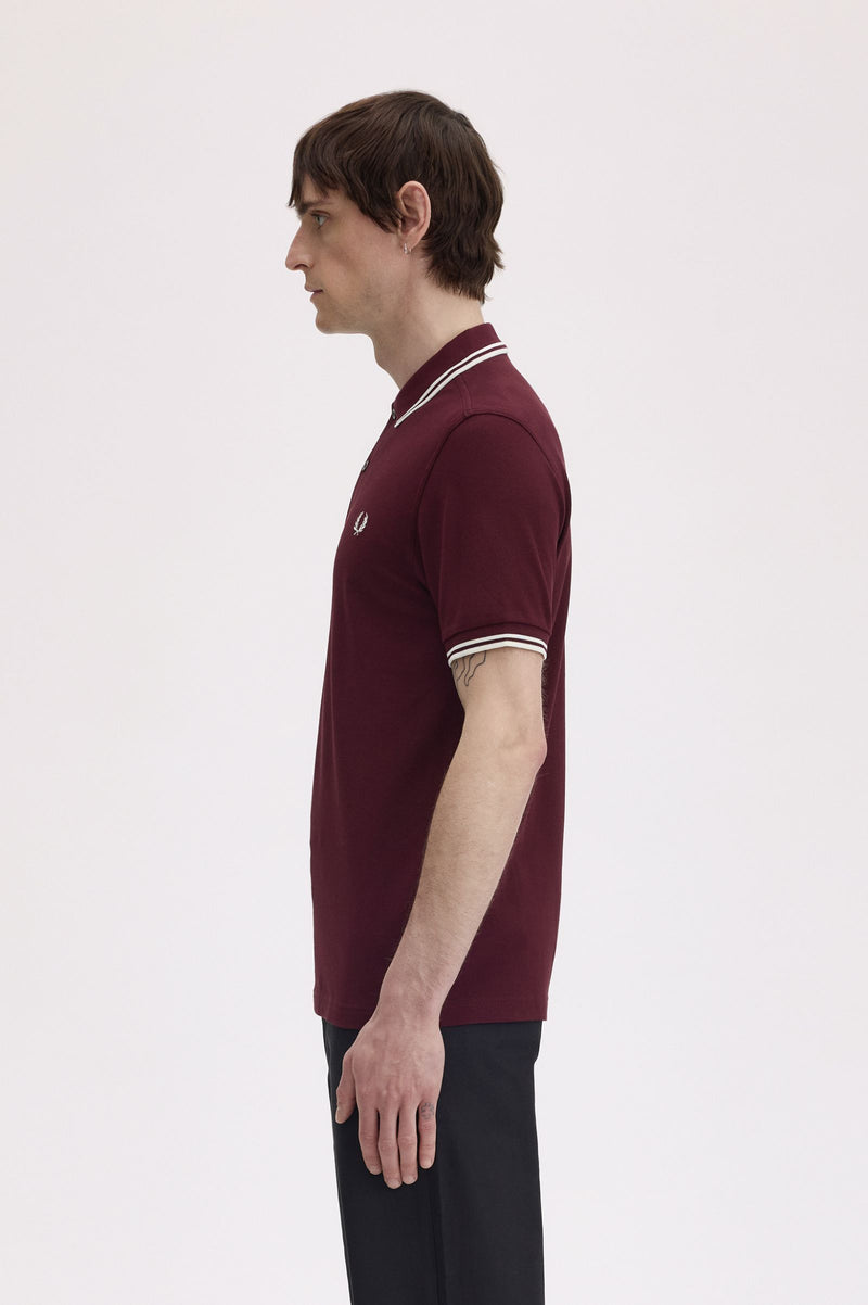 TWIN TIPPED FRED PERRY SHIRT