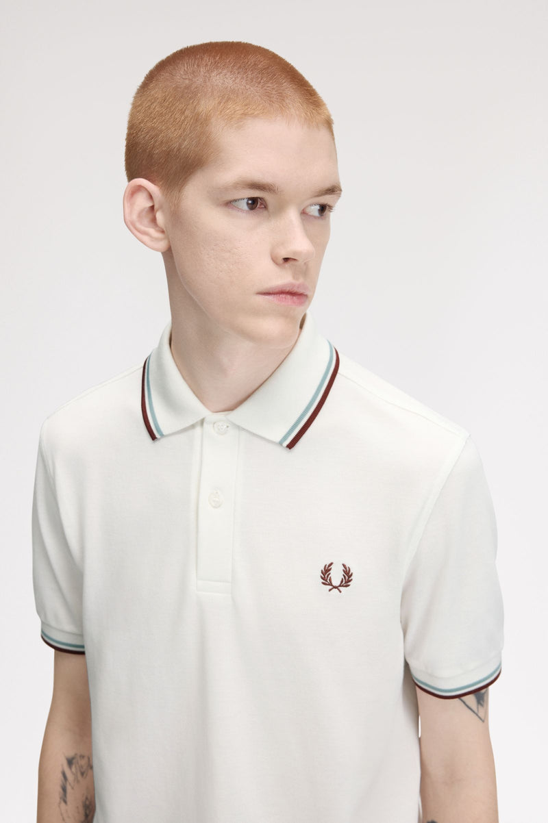 TWIN TIPPED FRED PERRY SHIRT