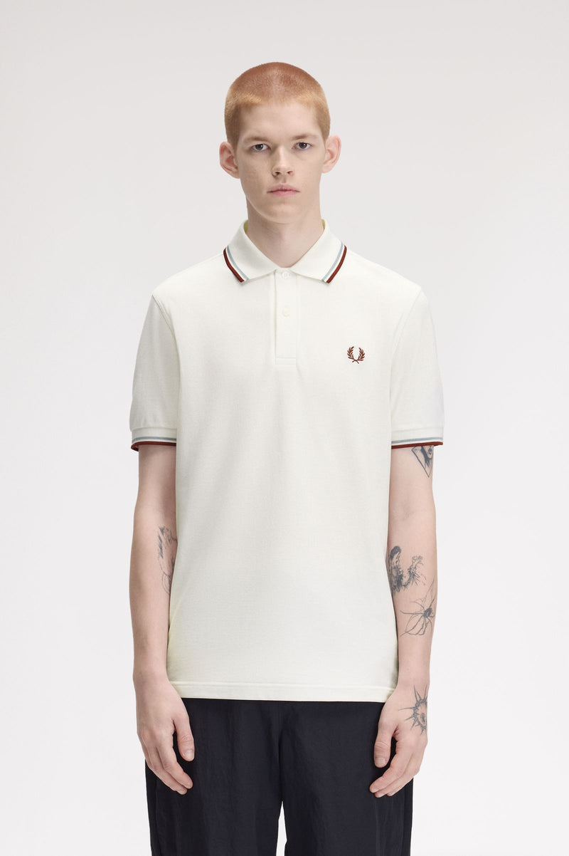 TWIN TIPPED FRED PERRY SHIRT