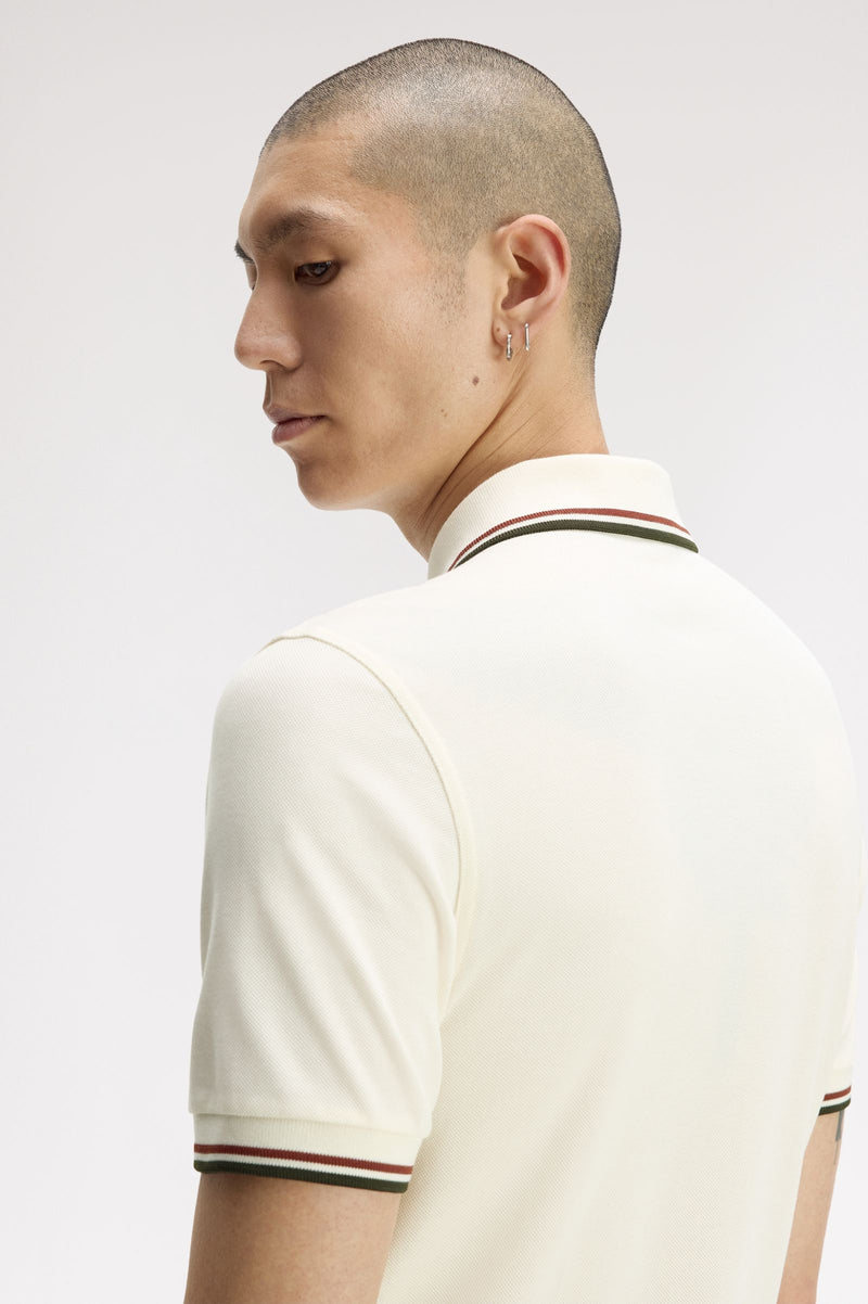 TWIN TIPPED FRED PERRY SHIRT