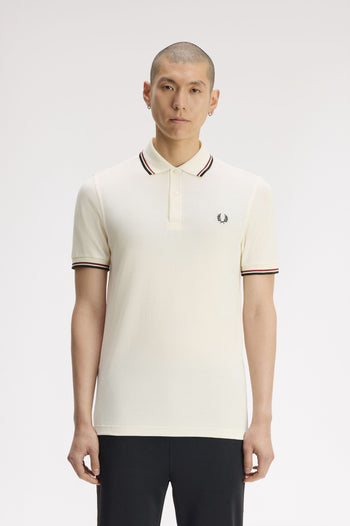 TWIN TIPPED FRED PERRY SHIRT