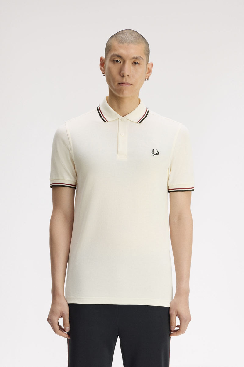 TWIN TIPPED FRED PERRY SHIRT