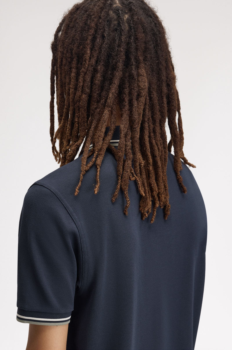 TWIN TIPPED FRED PERRY SHIRT