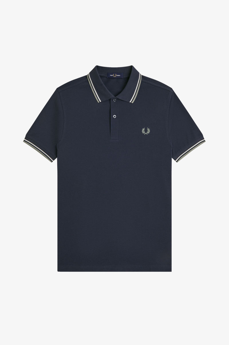 TWIN TIPPED FRED PERRY SHIRT