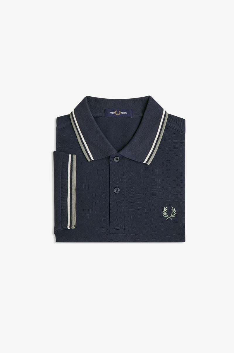 TWIN TIPPED FRED PERRY SHIRT