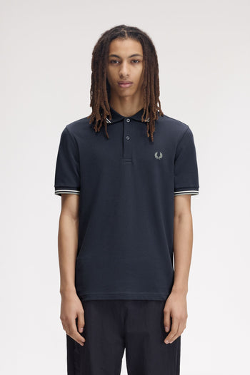 TWIN TIPPED FRED PERRY SHIRT