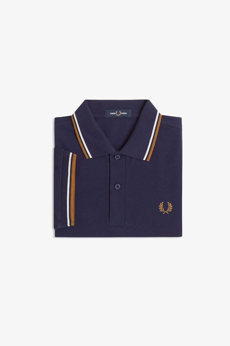 TWIN TIPPED FRED PERRY SHIRT