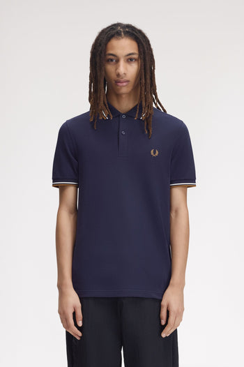 TWIN TIPPED FRED PERRY SHIRT