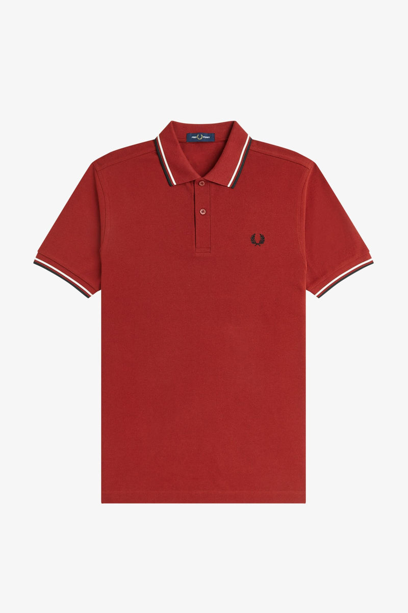 TWIN TIPPED FRED PERRY SHIRT