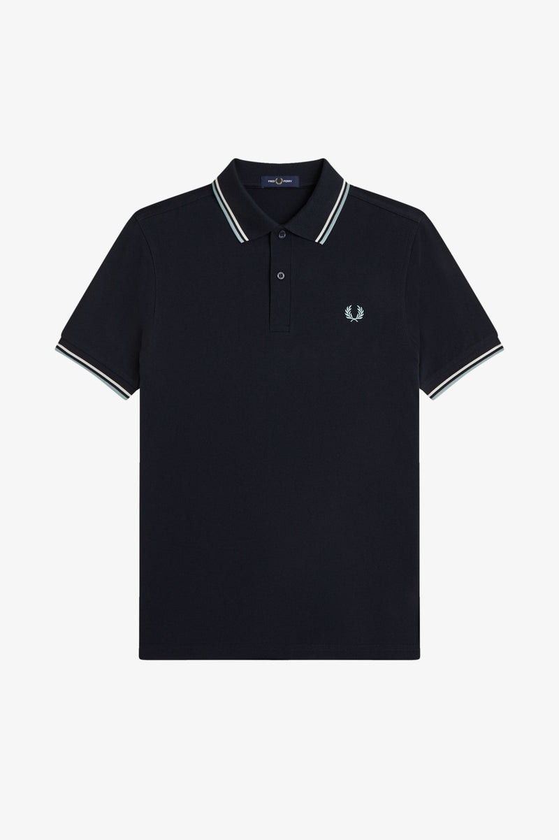 TWIN TIPPED FRED PERRY SHIRT