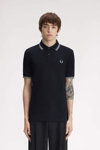 TWIN TIPPED FRED PERRY SHIRT