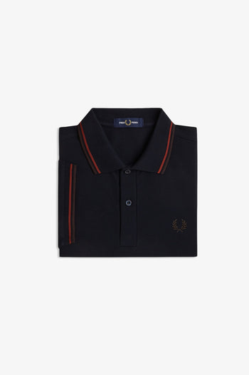 TWIN TIPPED FRED PERRY SHIRT