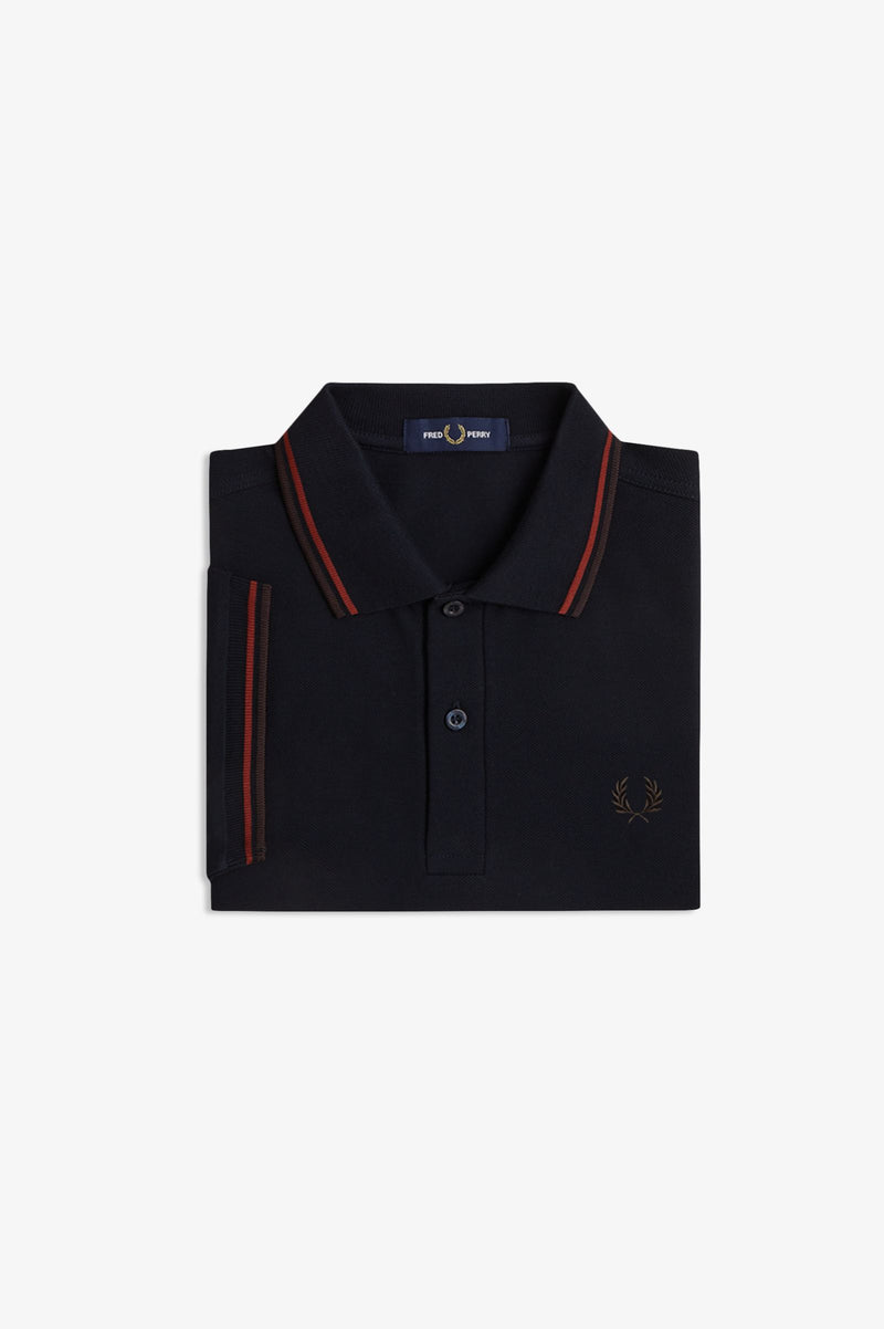 TWIN TIPPED FRED PERRY SHIRT