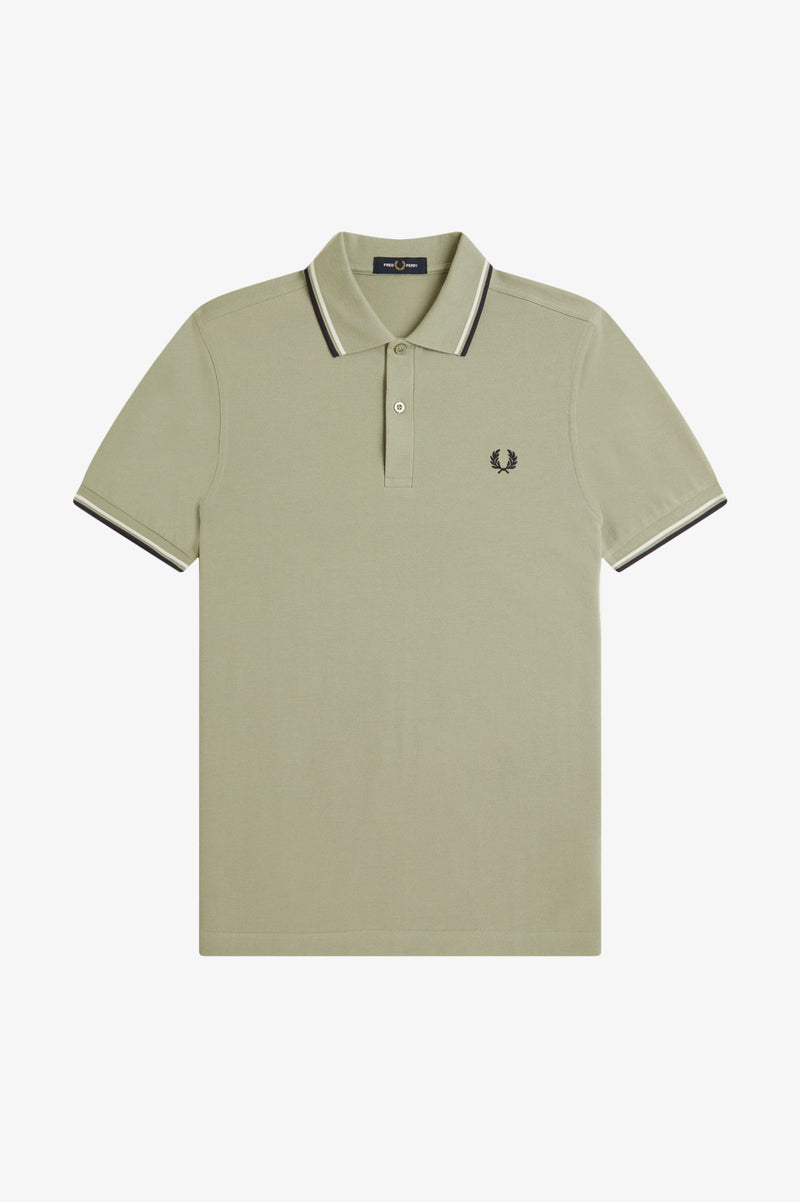 TWIN TIPPED FRED PERRY SHIRT
