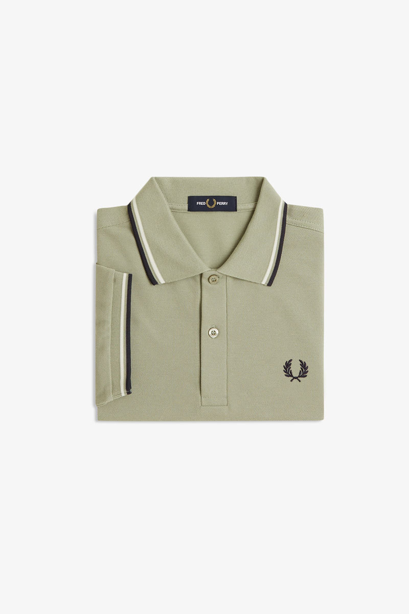 TWIN TIPPED FRED PERRY SHIRT