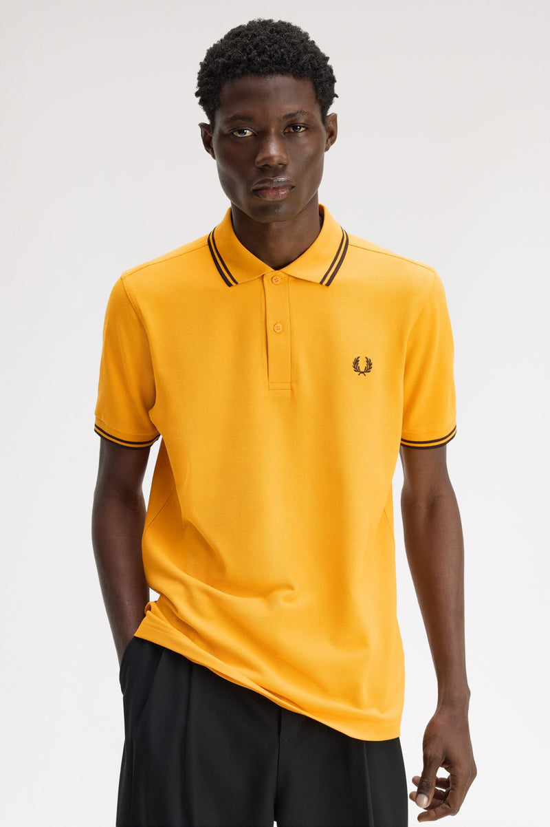 TWIN TIPPED FRED PERRY SHIRT
