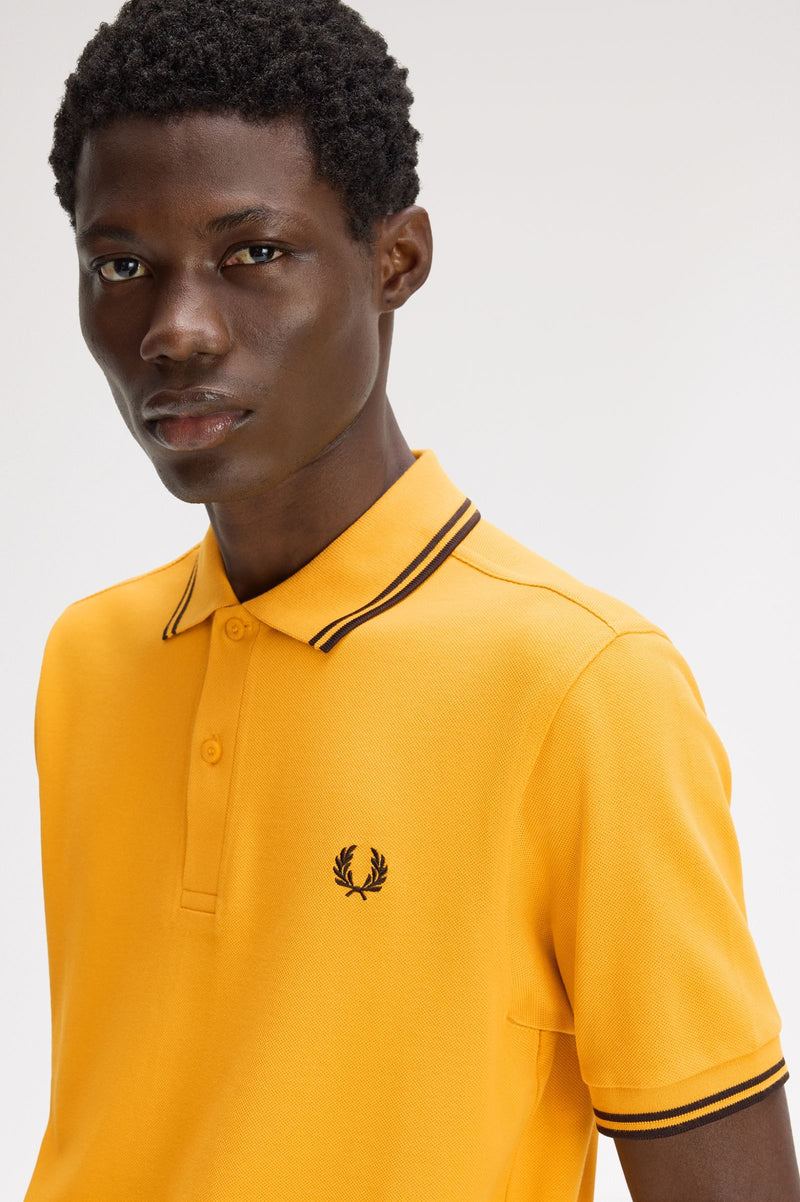TWIN TIPPED FRED PERRY SHIRT