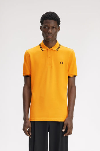 TWIN TIPPED FRED PERRY SHIRT