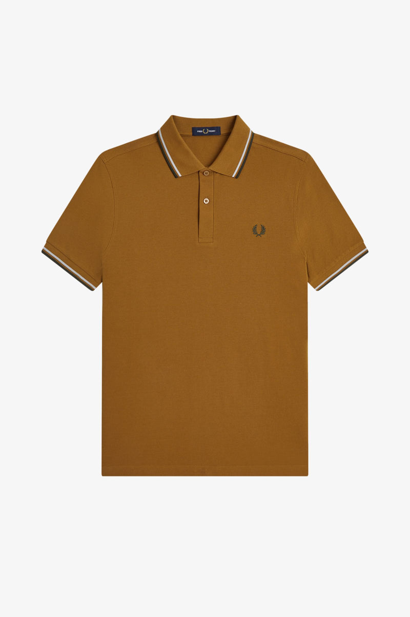 TWIN TIPPED FRED PERRY SHIRT