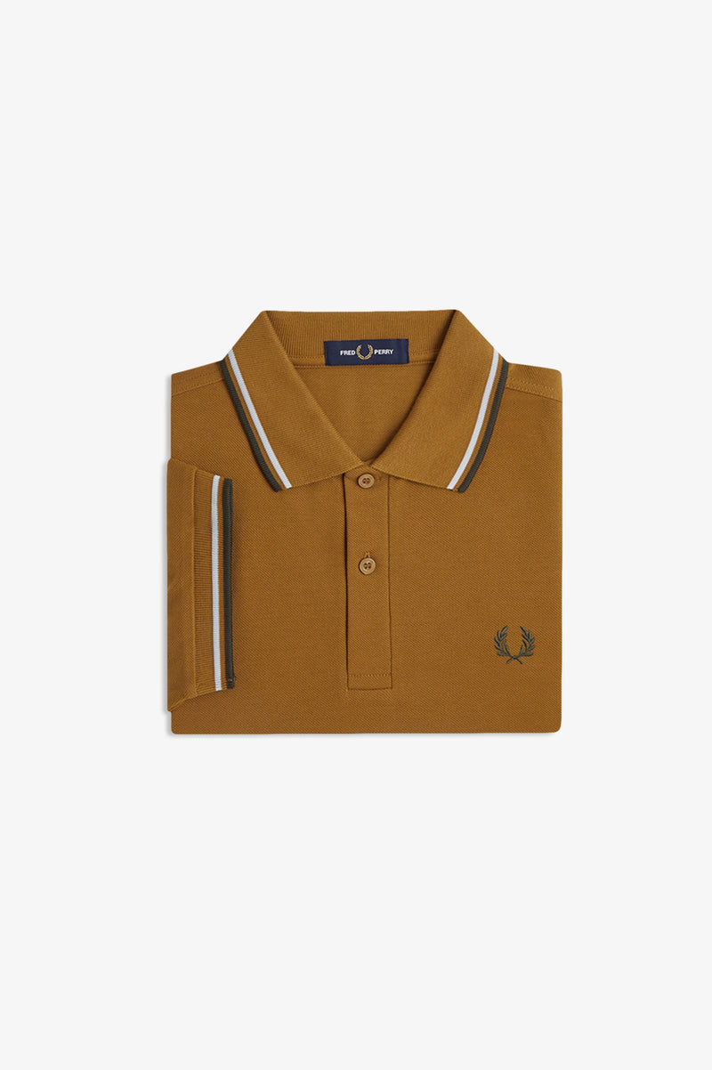 TWIN TIPPED FRED PERRY SHIRT
