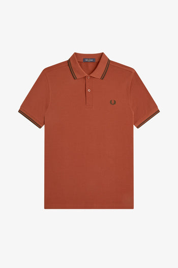 TWIN TIPPED FRED PERRY SHIRT