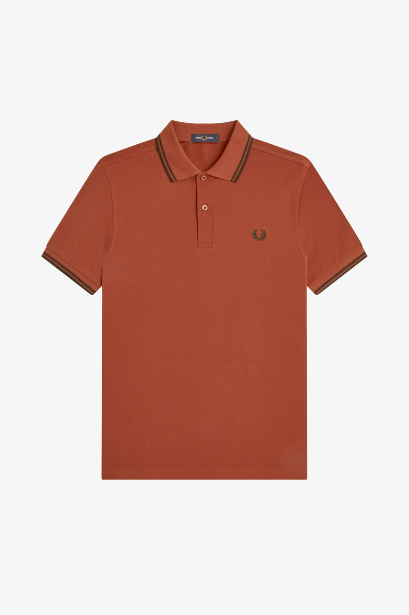 TWIN TIPPED FRED PERRY SHIRT